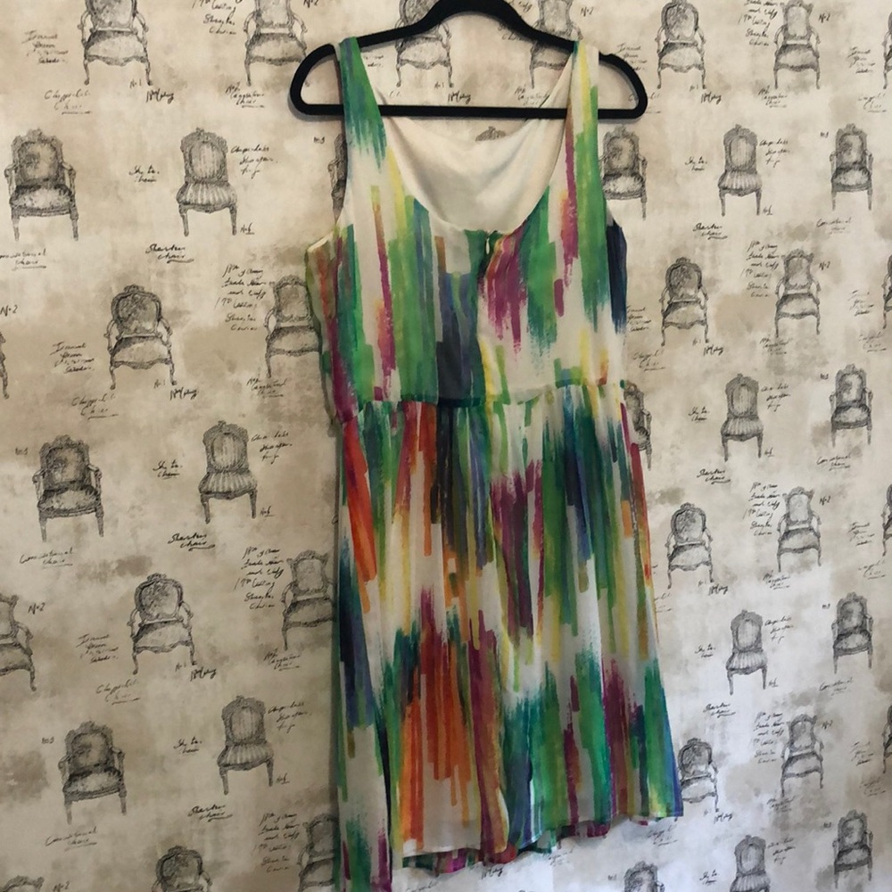 Multicolor Spring/Summer Dress - Picture 4 of 5